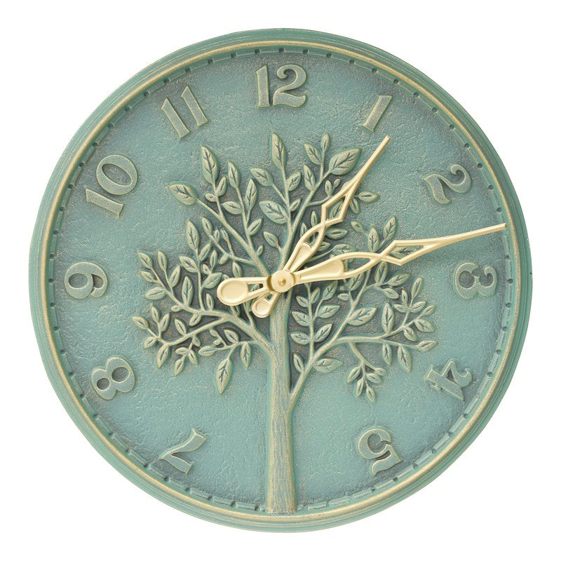 Tree of Life 16″ Indoor Outdoor Wall Clock