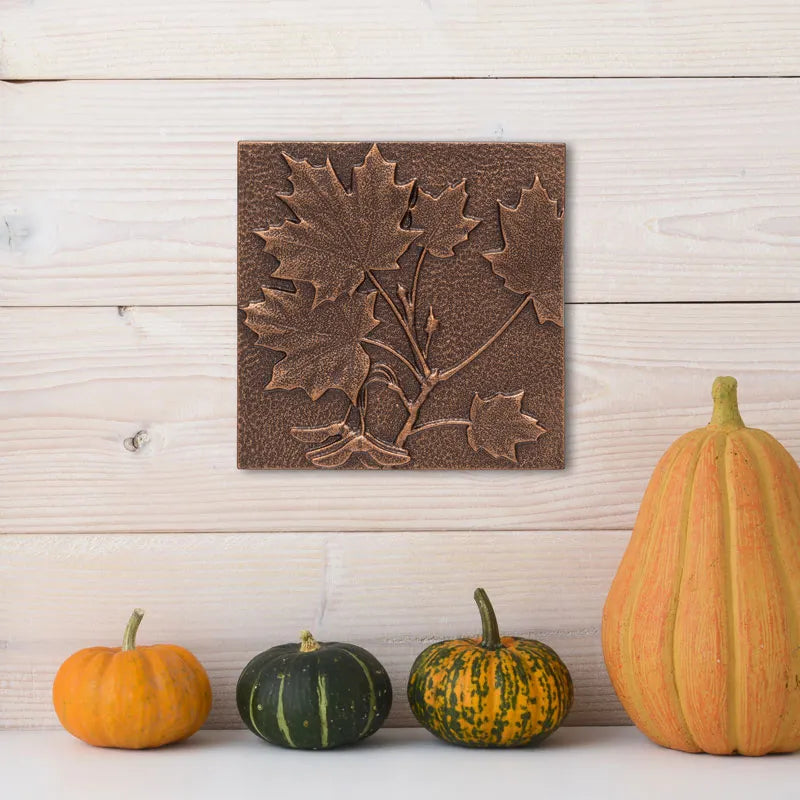 Maple Leaf Wall Décor - Antique Copper
