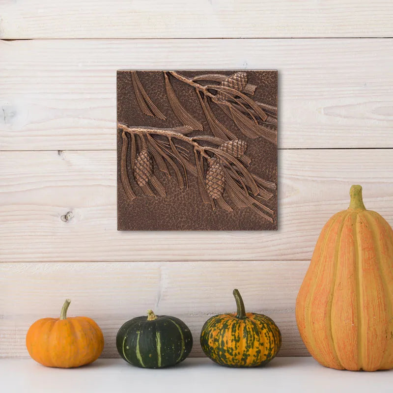Pinecone Wall Décor - Antique Copper