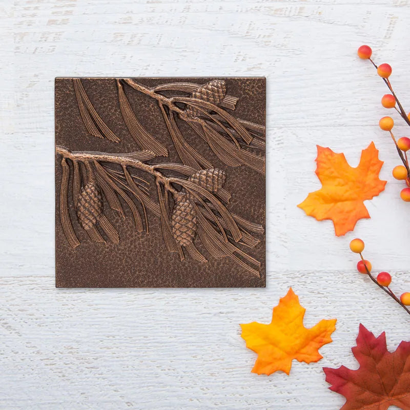 Pinecone Wall Décor - Antique Copper