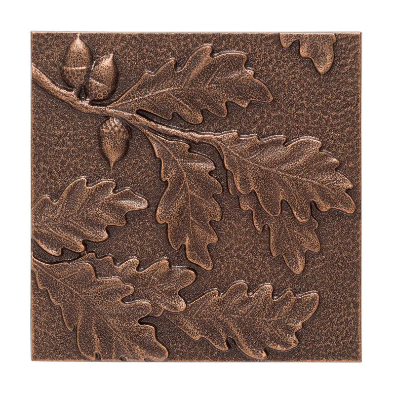 Oak Leaf Wall Décor - Antique Copper