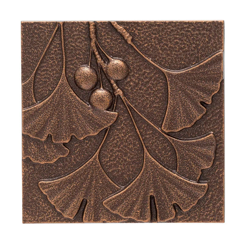 Gingko Leaf Wall Décor - Antique Copper
