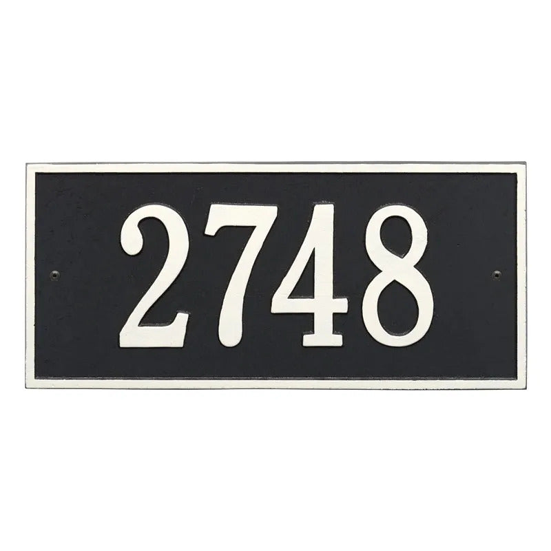 Hartford Standard Wall Plaque - One Line