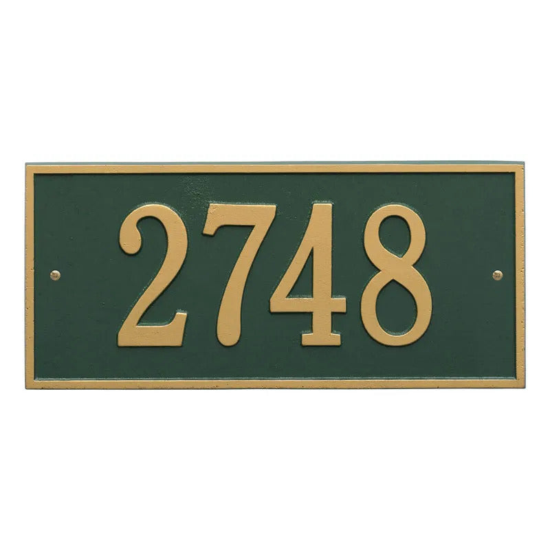 Hartford Standard Wall Plaque - One Line