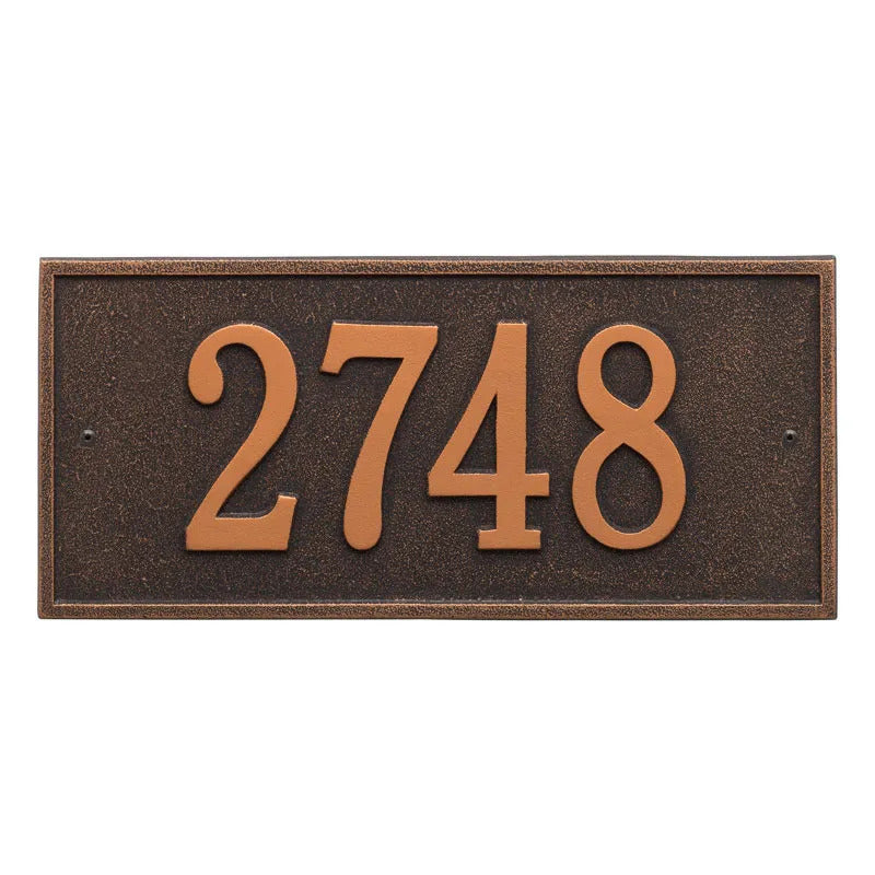 Hartford Standard Wall Plaque - One Line