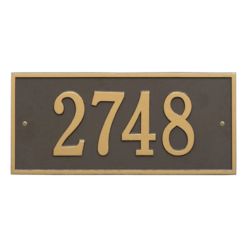 Hartford Standard Wall Plaque - One Line