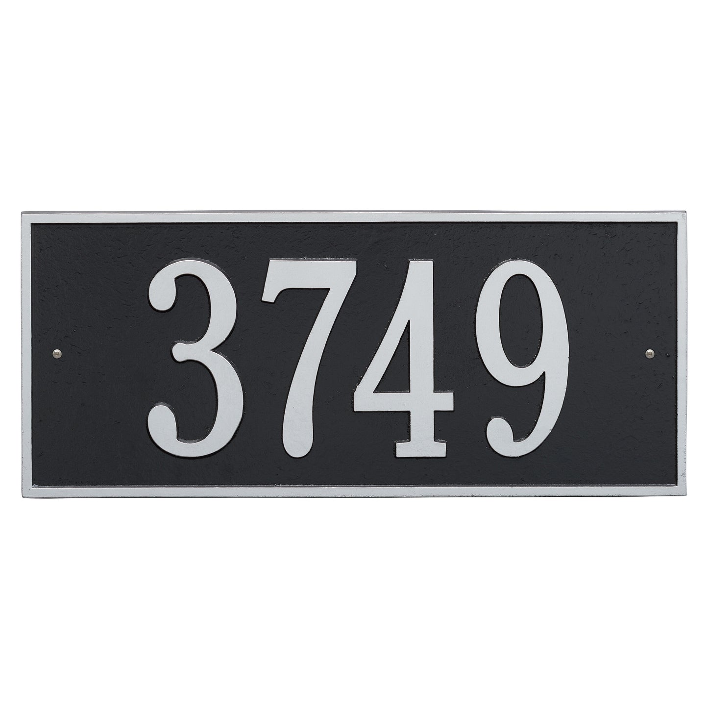 Hartford Estate Wall Address Plaque - One Line