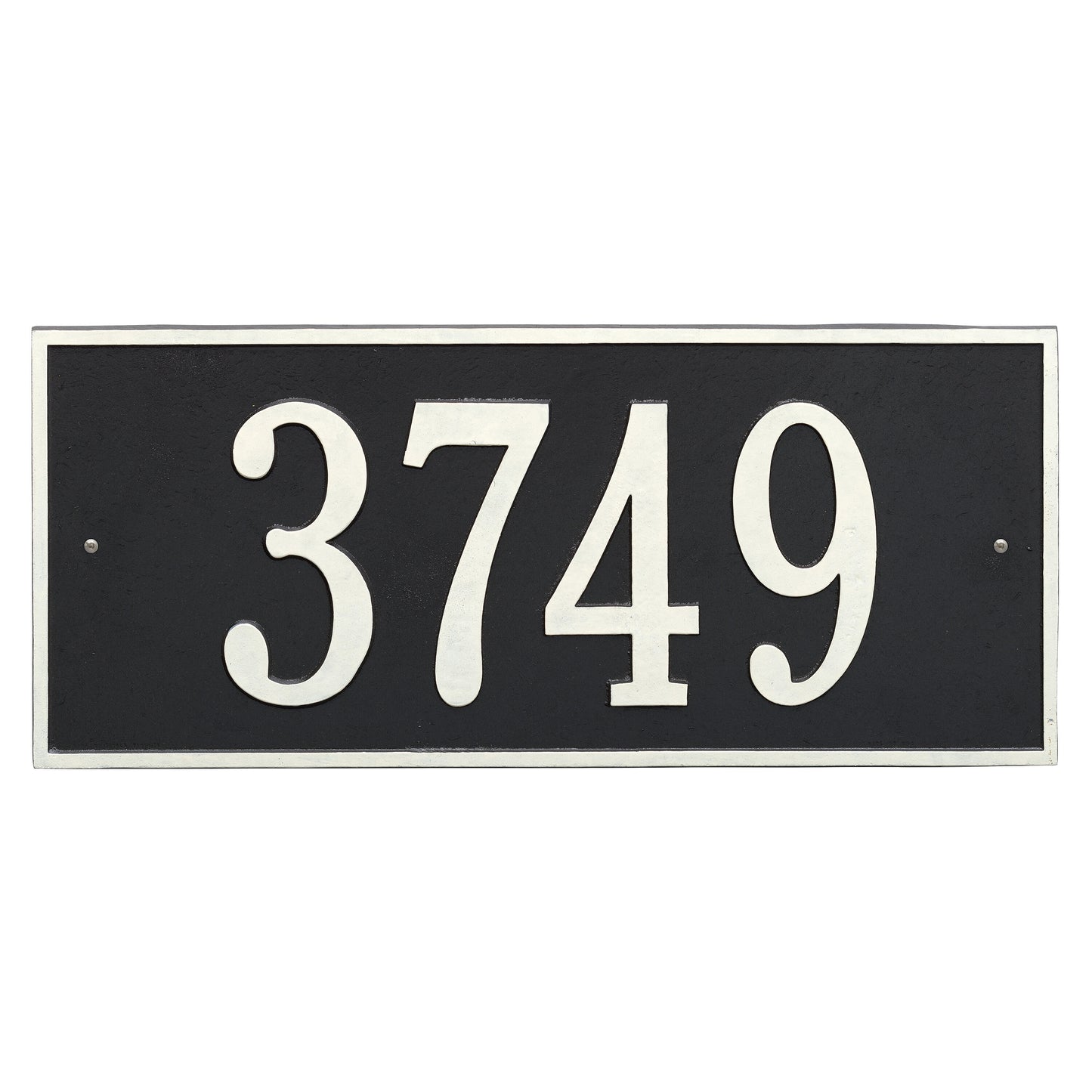 Hartford Estate Wall Address Plaque - One Line