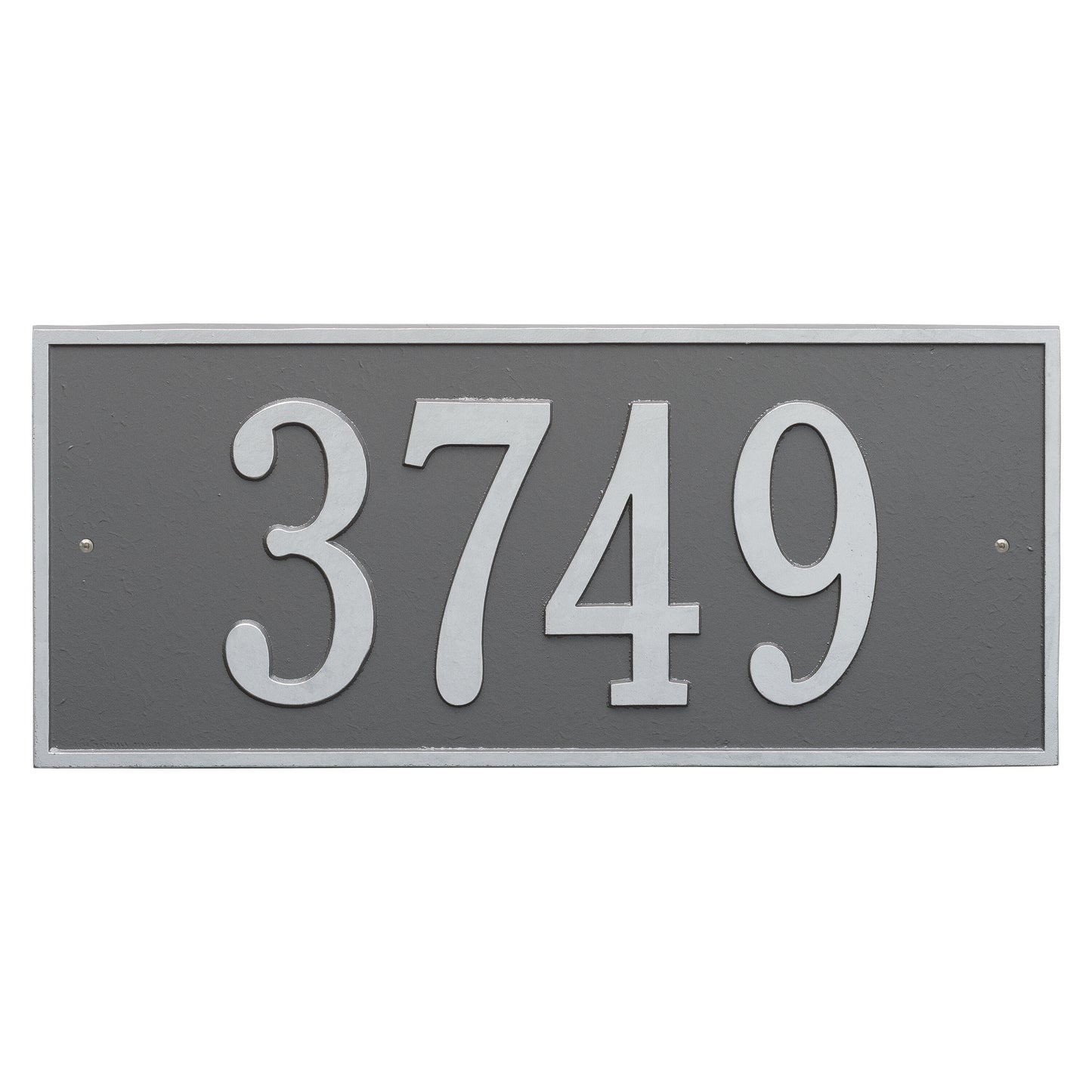 Hartford Estate Wall Address Plaque - One Line