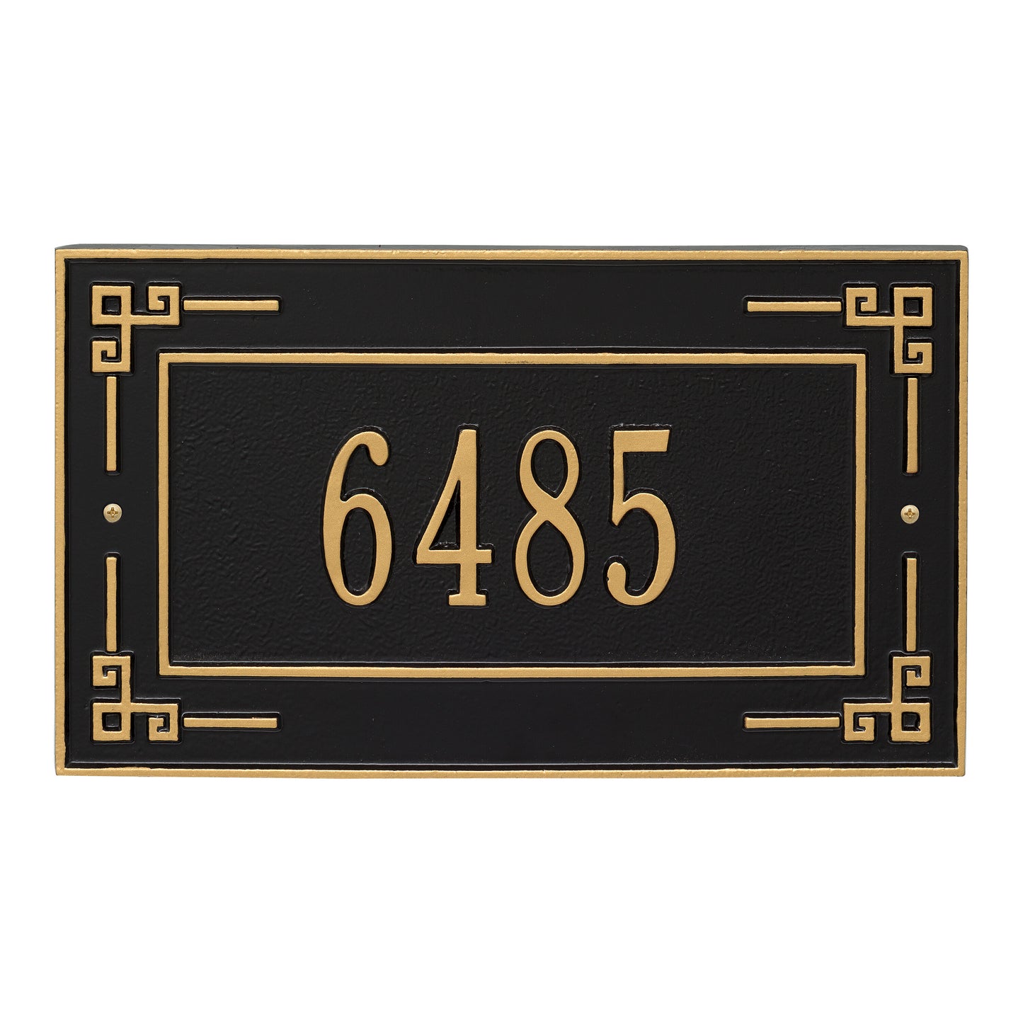 Whitehall Products Personalized Key Corner Standard Wall Plaque One Line Antique Copper