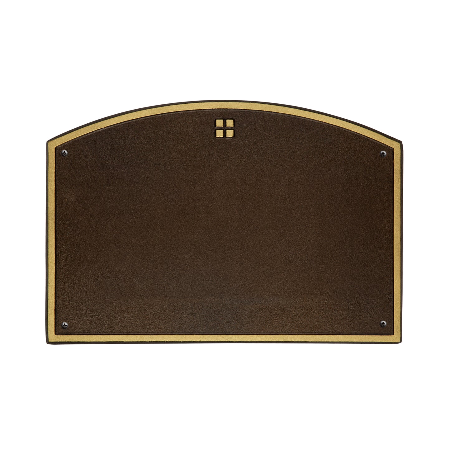 Cape Charles Modern Font Estate Wall Address Plaque - One Line