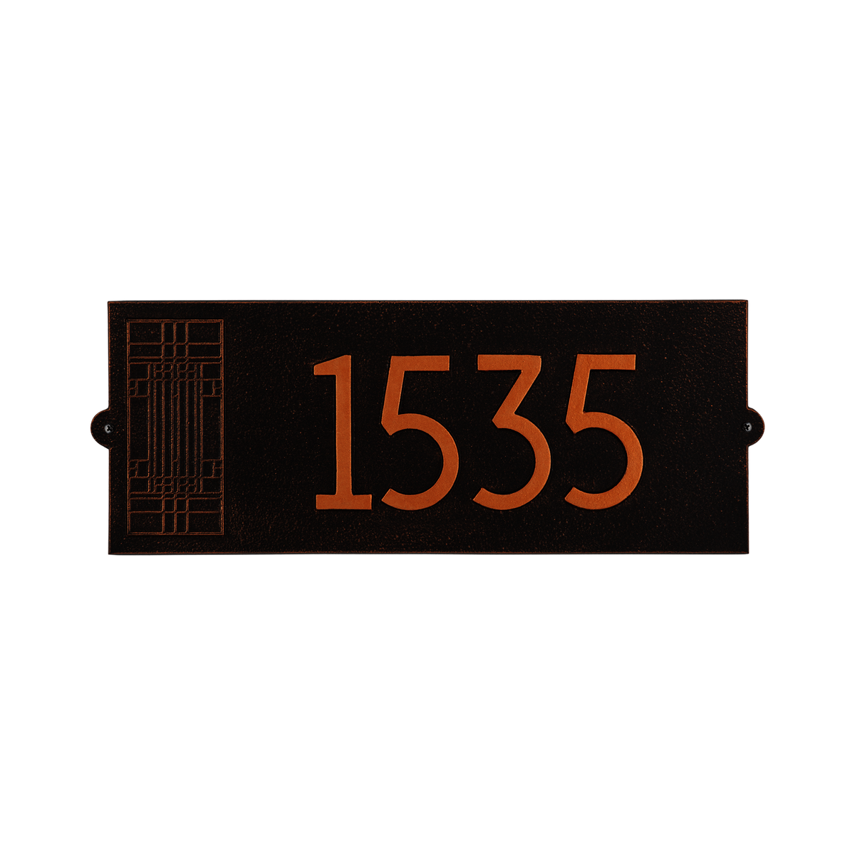 Frank Lloyd Wright Oak Park Modern Plaque - Standard One Line