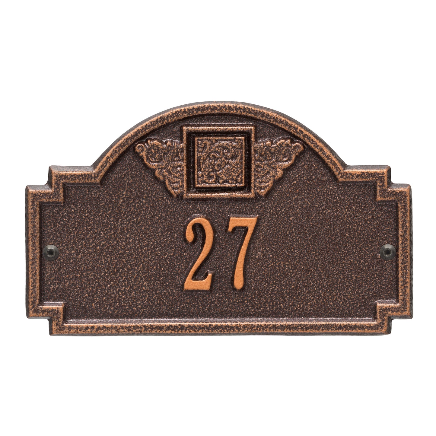 Monogram Petite Wall Address Plaque – One Line