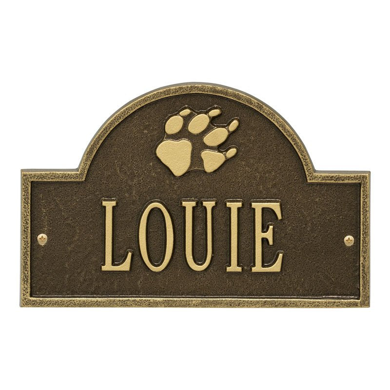Personalized Brass Plaques