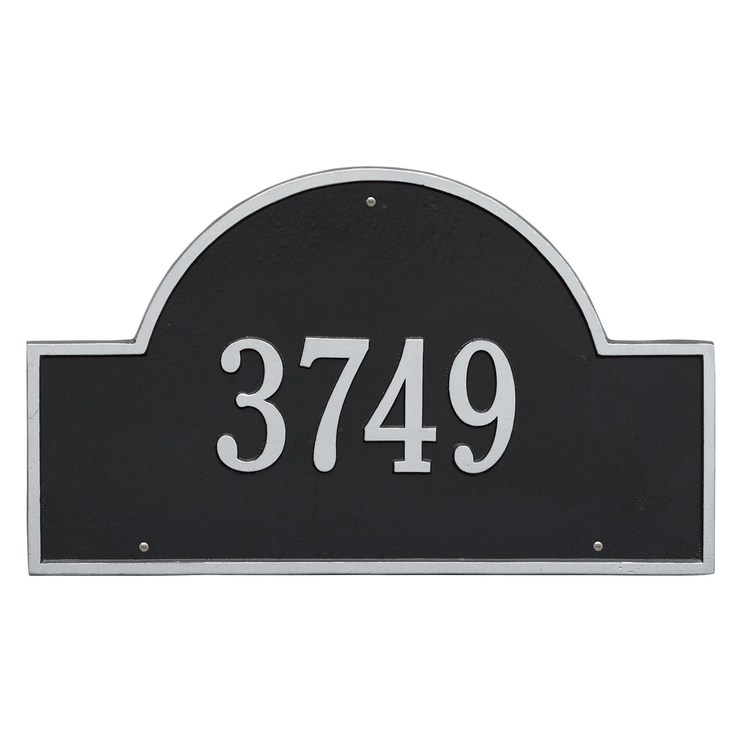Whitehall Products Arch Marker Estate Wall Plaque - One Line - Rational Plaques