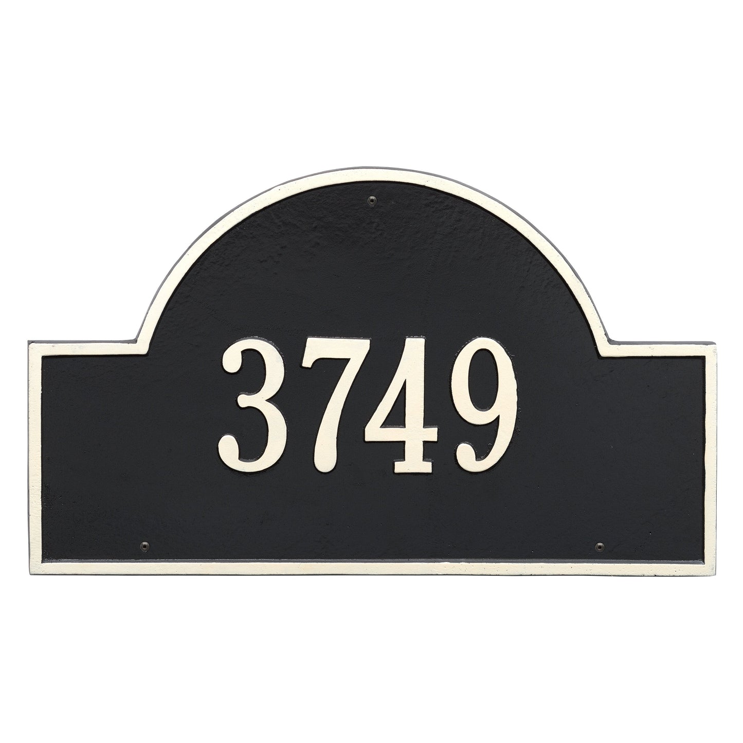 Whitehall Products Arch Marker Estate Wall Plaque - One Line - Rational Plaques