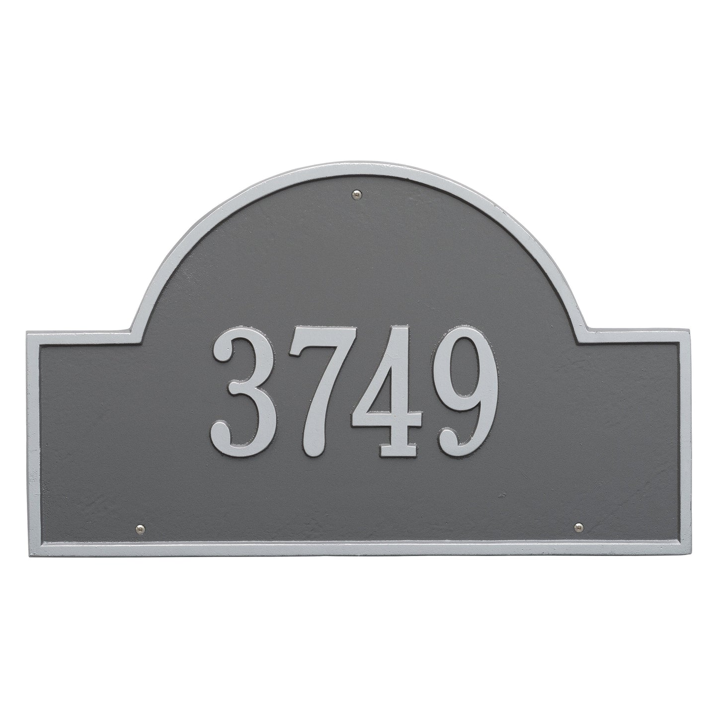 Whitehall Products Arch Marker Estate Wall Plaque - One Line - Rational Plaques