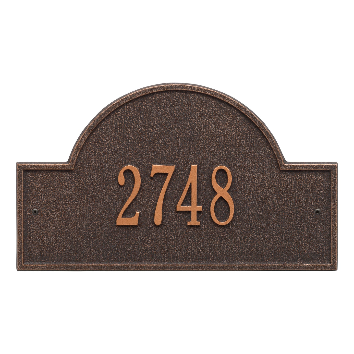 Whitehall Products Arch Marker Standard Wall Plaque One Line