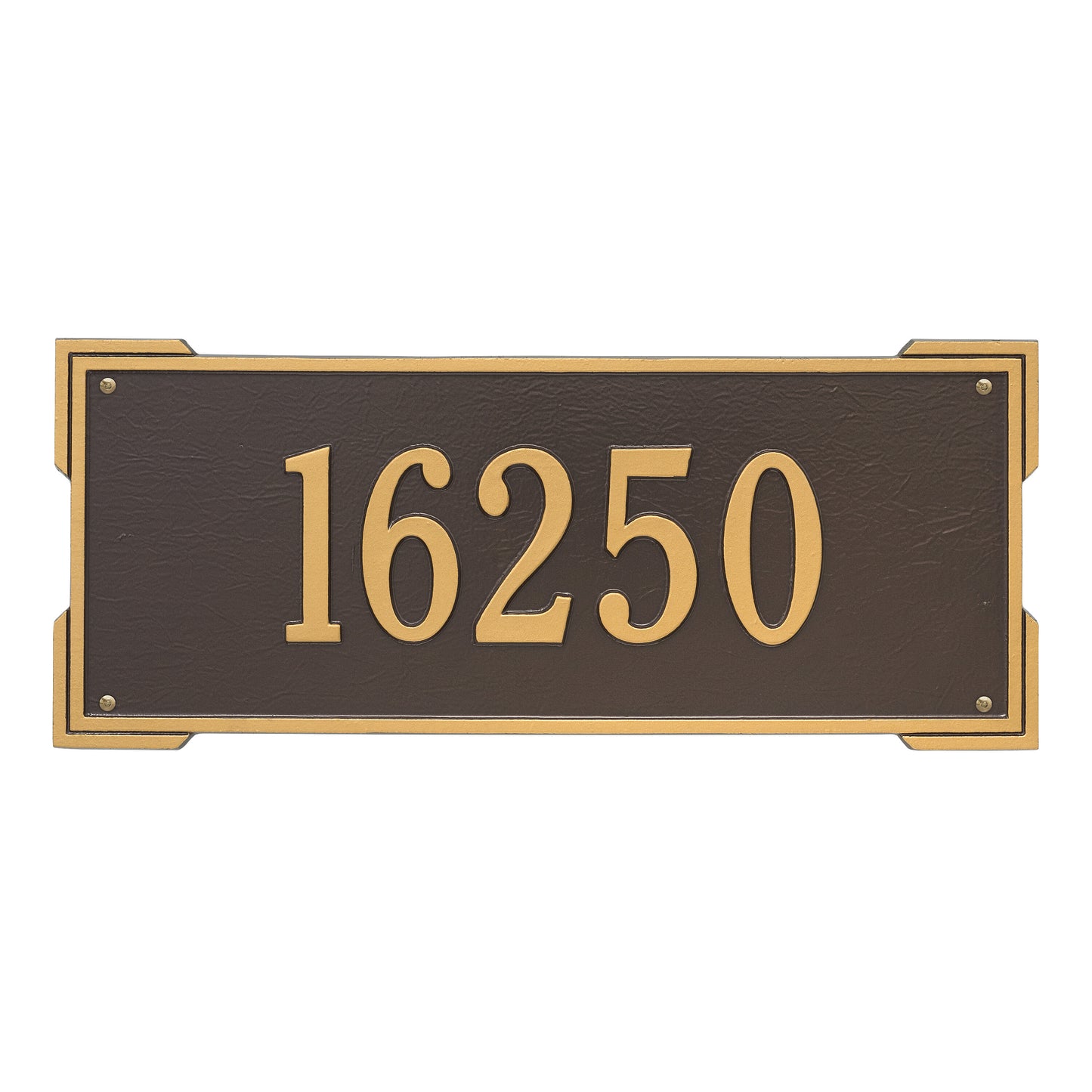 Whitehall Products Personalized Roanoke Estate Wall Plaque One Line Pewter/silver
