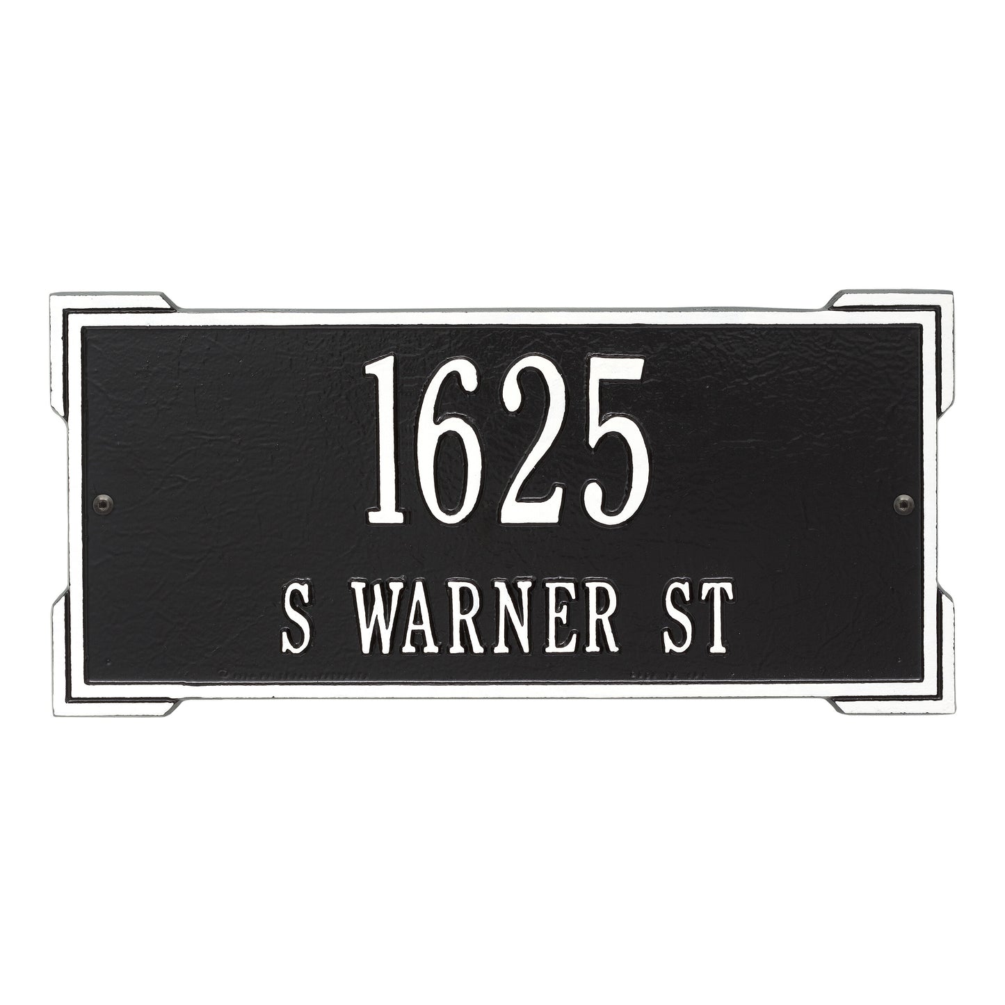 Whitehall Products Personalized Roanoke Standard Wall Plaque Two Line Green/gold
