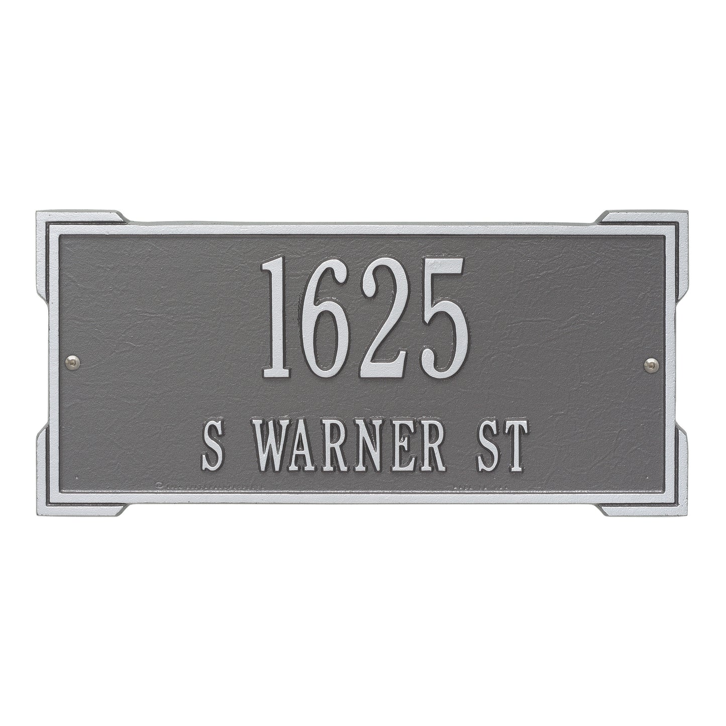 Whitehall Products Personalized Roanoke Standard Wall Plaque Two Line Red/gold