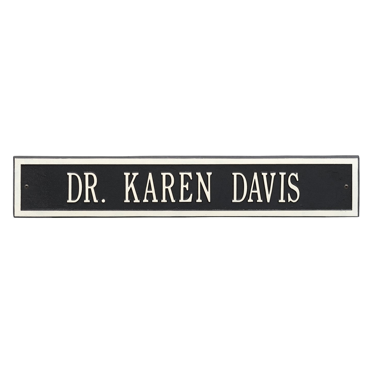 Whitehall Products Arch Extension Estate Wall Plaque One Line