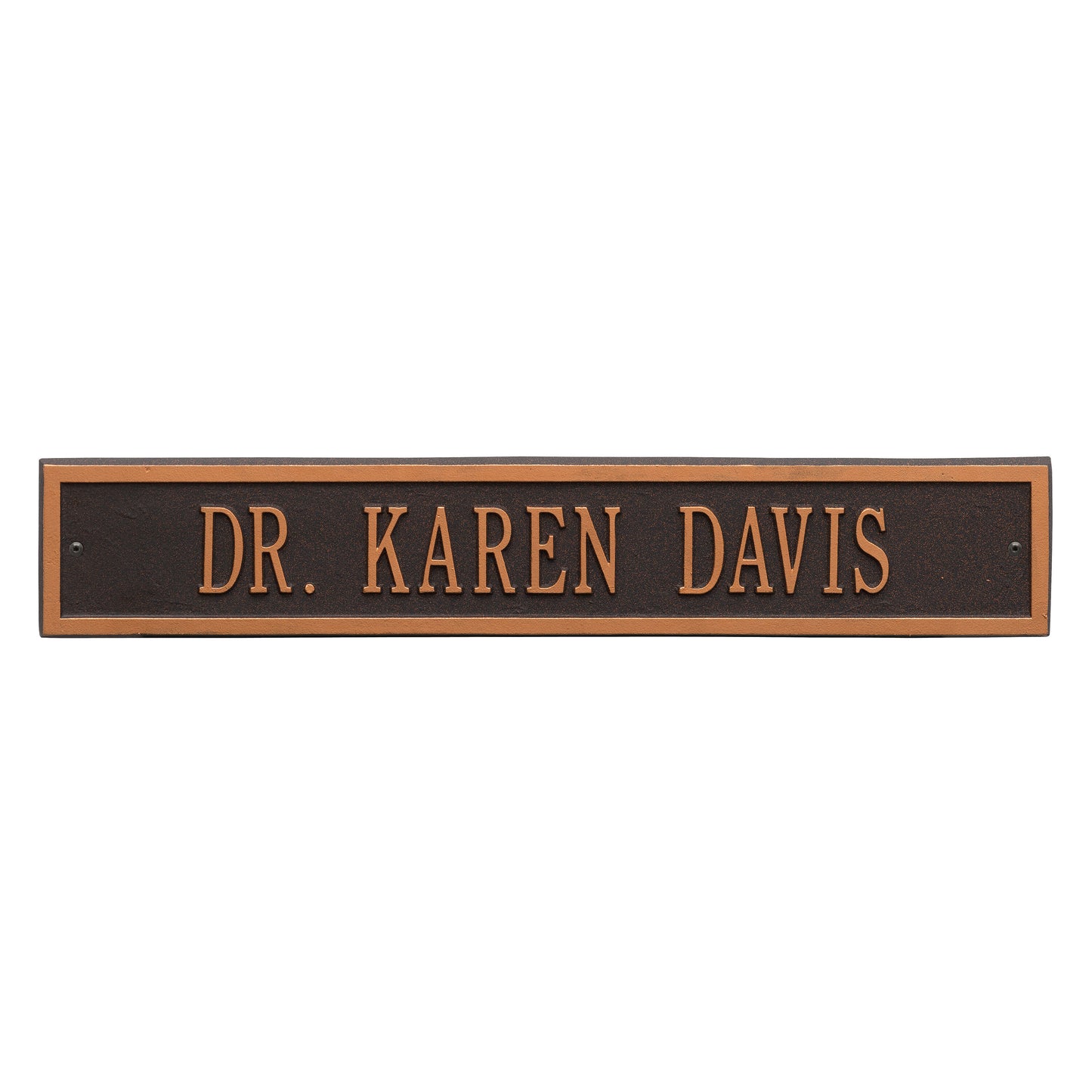 Whitehall Products Arch Extension Estate Wall Plaque One Line