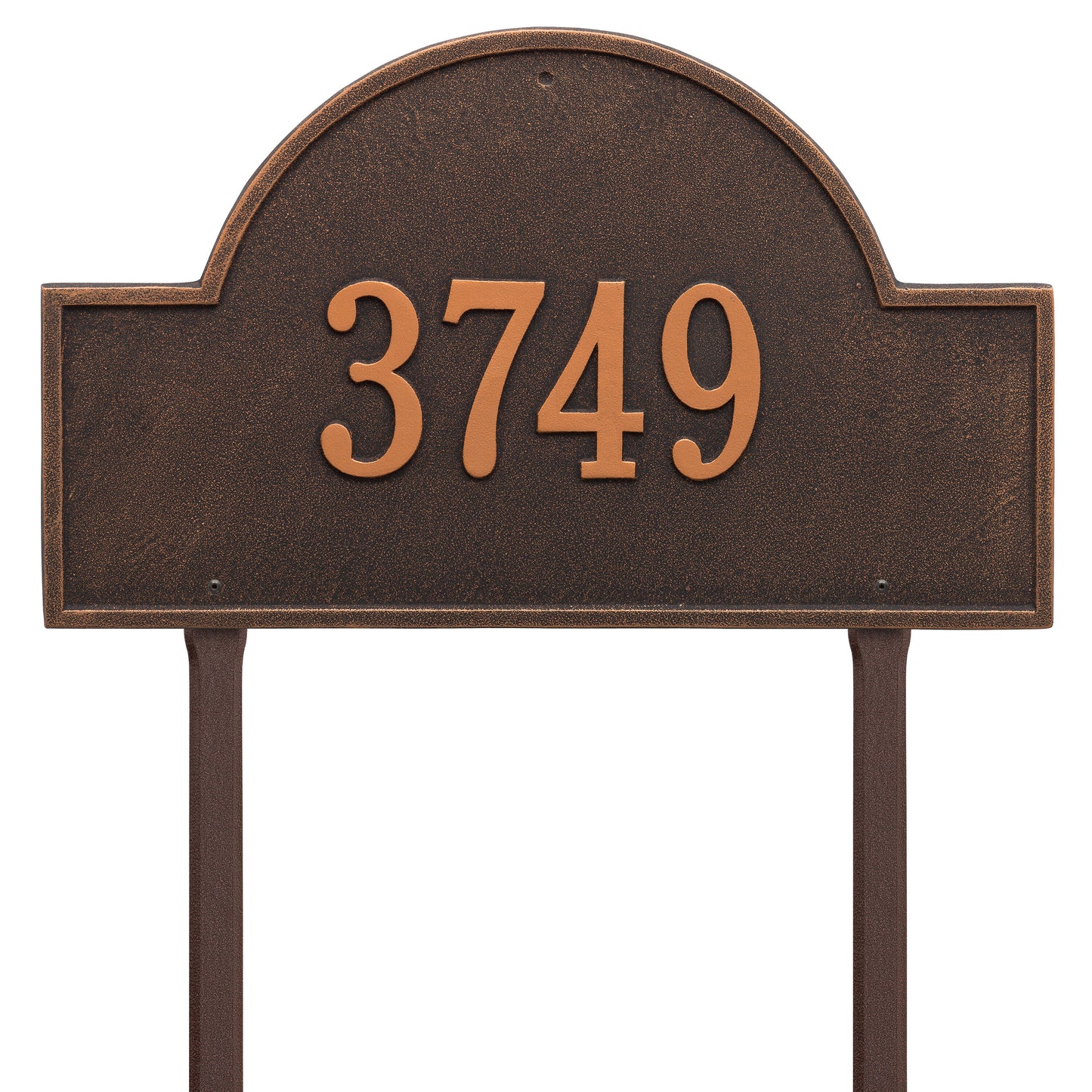Whitehall Products Arch Marker Estate Lawn Plaque One Line