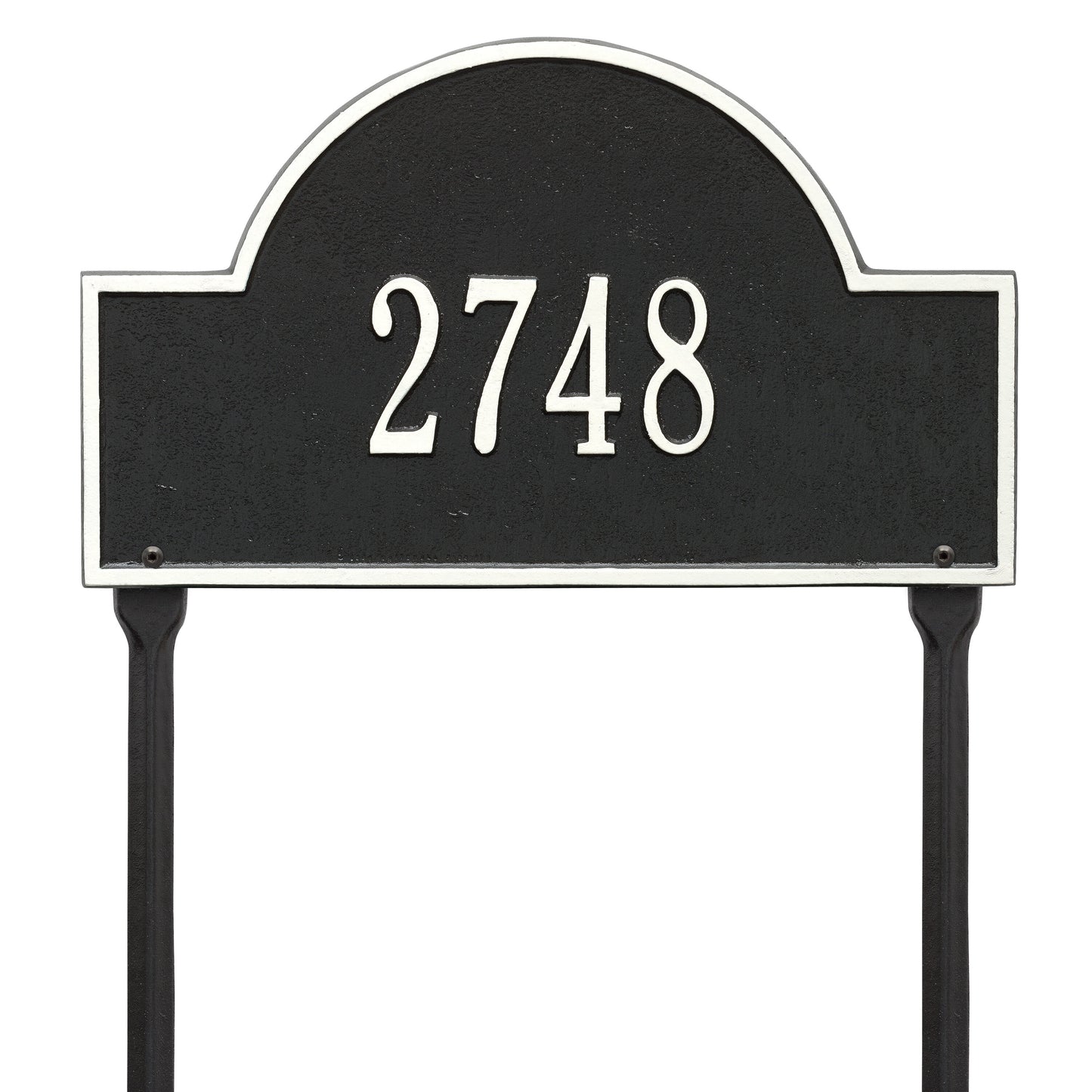 Whitehall Products Arch Marker Standard Lawn Plaque One Line Antique Copper