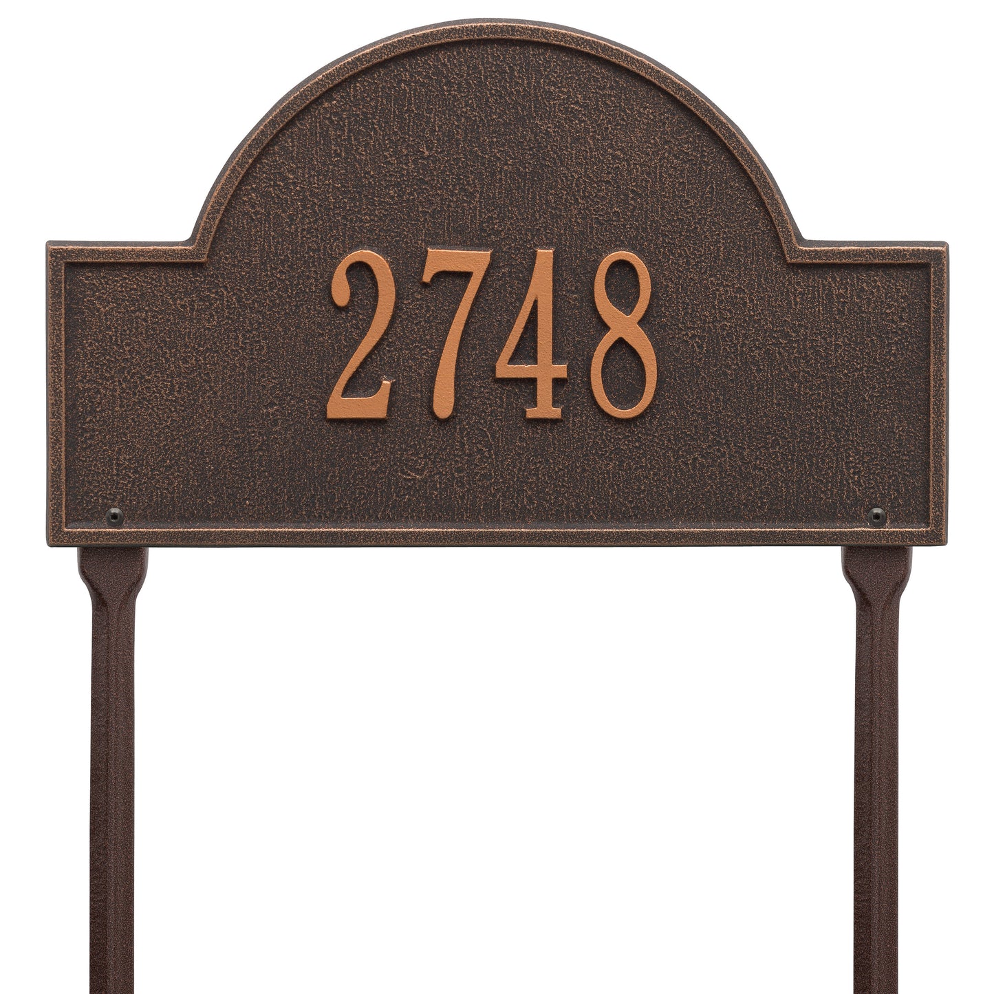 Whitehall Products Arch Marker Standard Lawn Plaque One Line