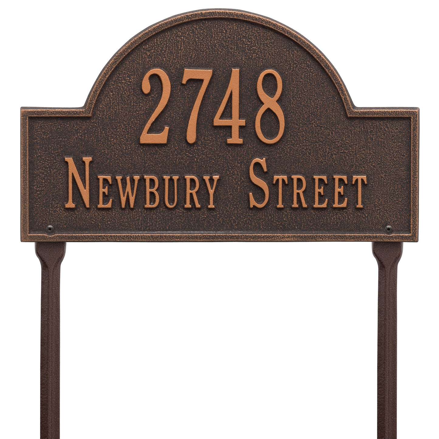 Whitehall Products Arch Marker Standard Lawn Plaque Two Line