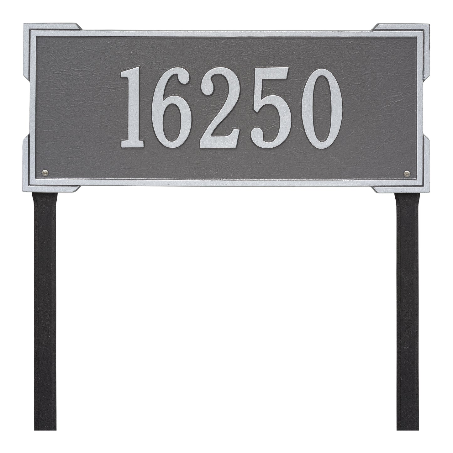 Whitehall Products Personalized Roanoke Estate Lawn Plaque One Line Red/gold