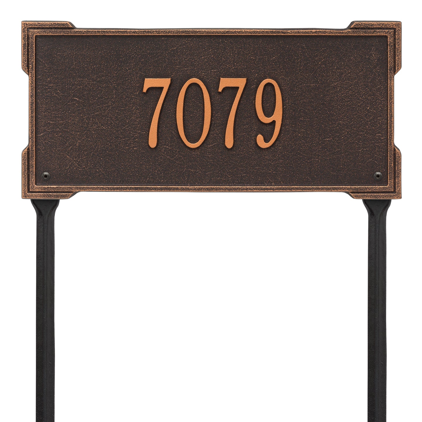 Whitehall Products Personalized Roanoke Standard Lawn Plaque One Line Bronze/gold