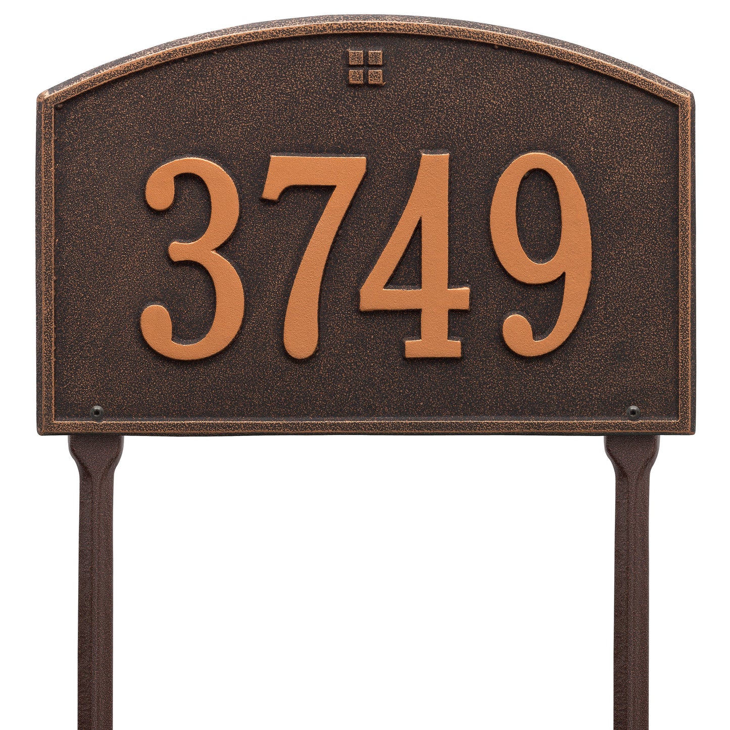 Whitehall Products Cape Charles Standard Lawn Plaque One Line