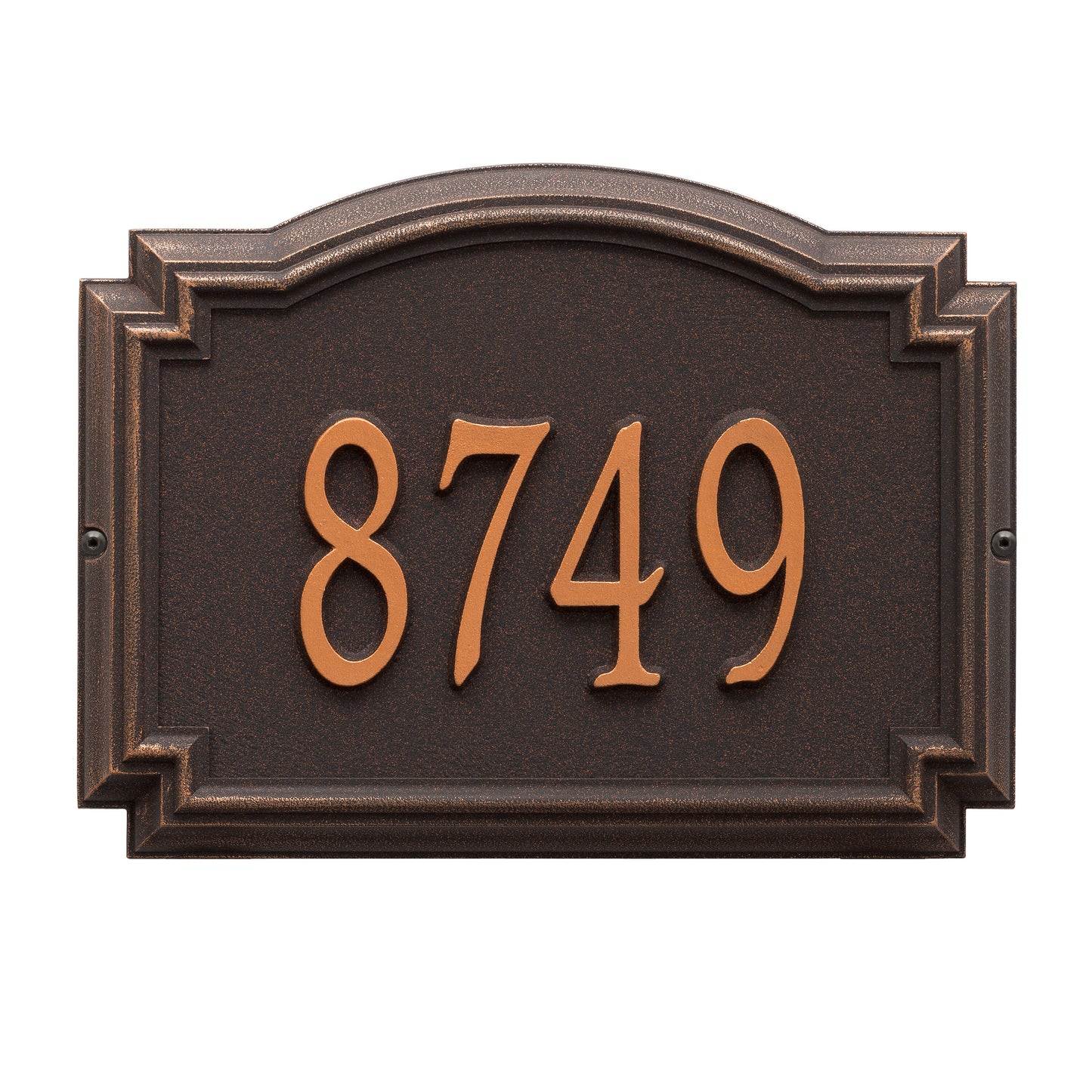 Whitehall Products Williamsburg Standard Wall Plaque One Line