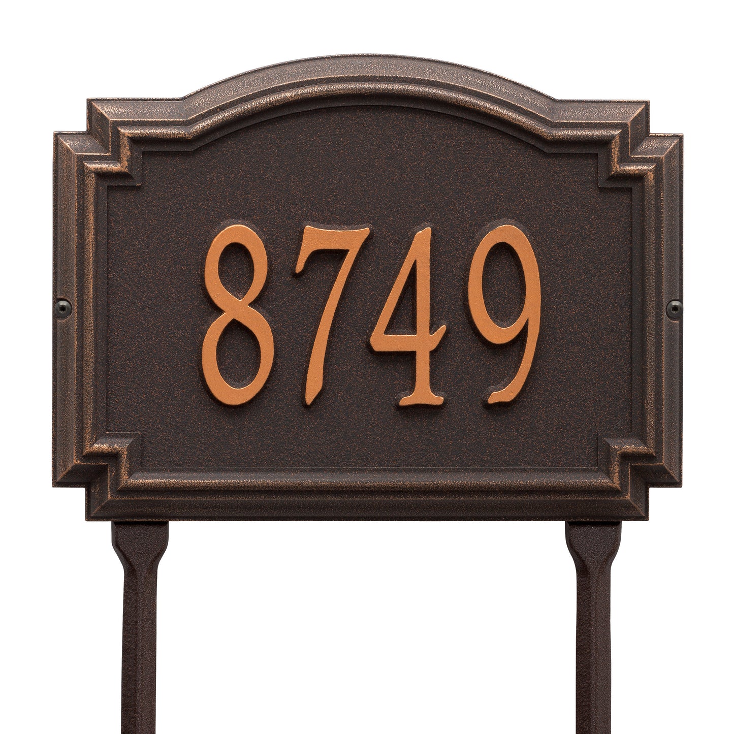Whitehall Products Williamsburg Standard Lawn Plaque One Line
