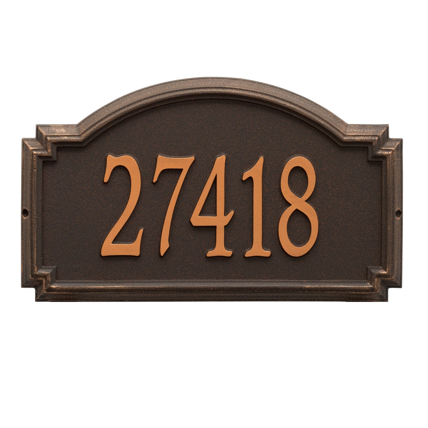 Whitehall Products Williamsburg Estate Wall Plaque One Line