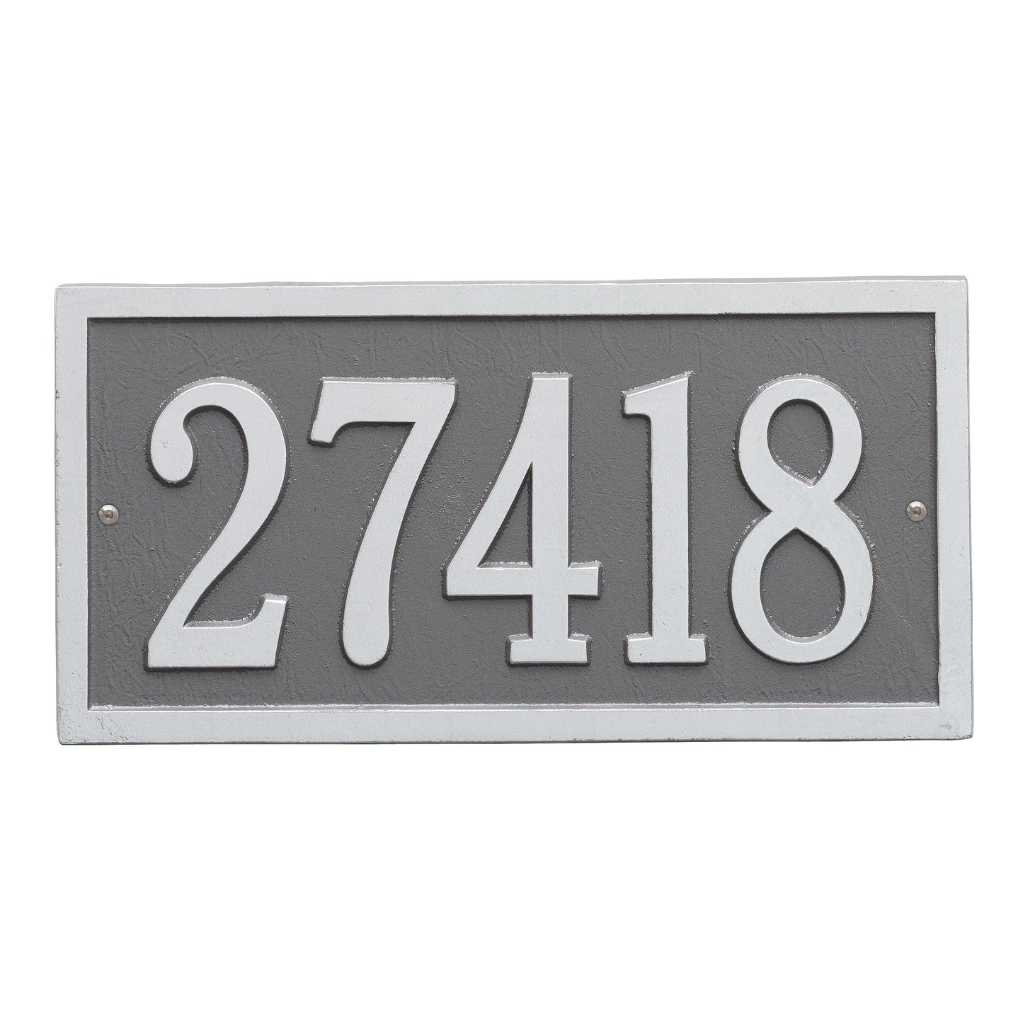 Whitehall Products Bismark Standard Wall Plaque One Line Bronze/gold