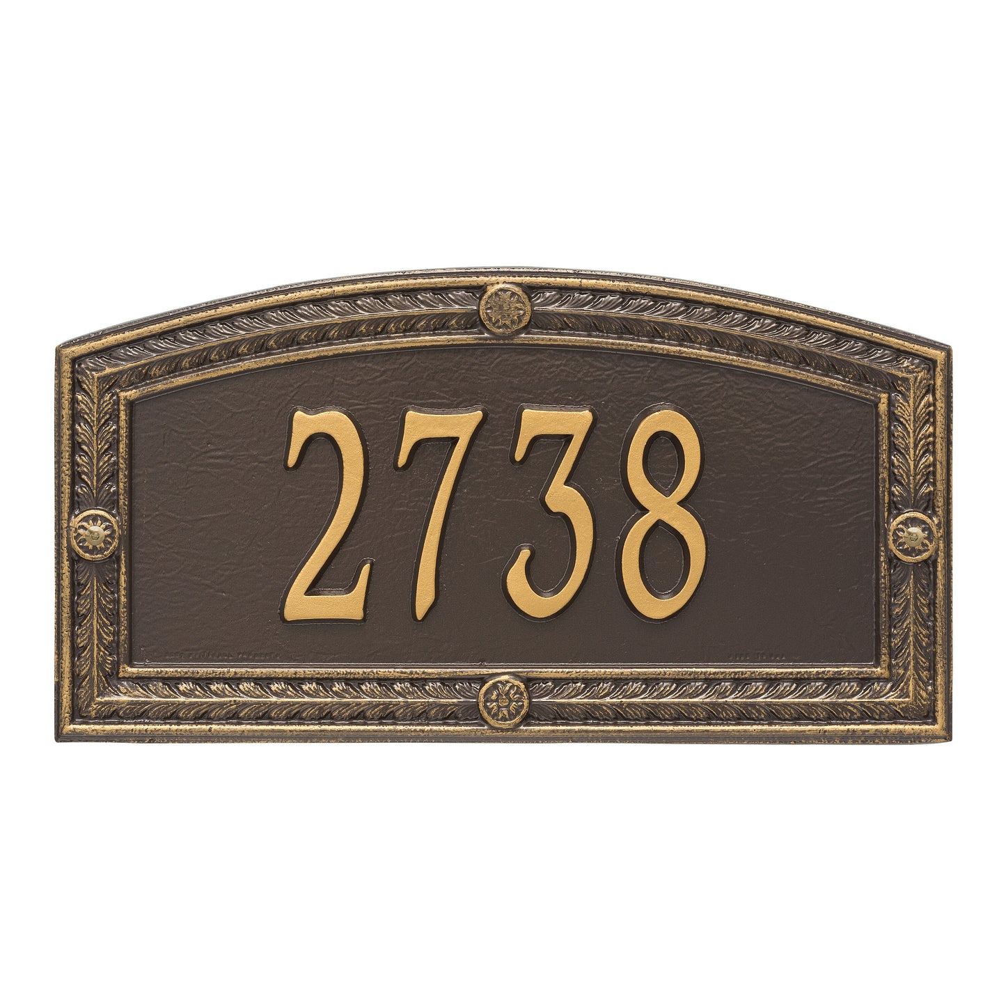 Whitehall Products Personalized Hamilton Standard Wall Plaque One Line