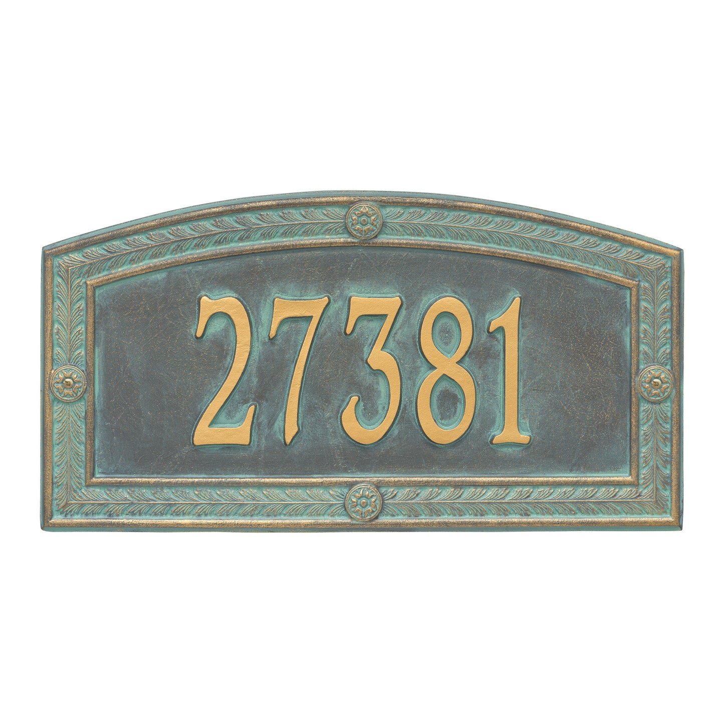 Whitehall Products Personalized Hamilton Estate Wall Plaque One Line Oil Rubbed Bronze