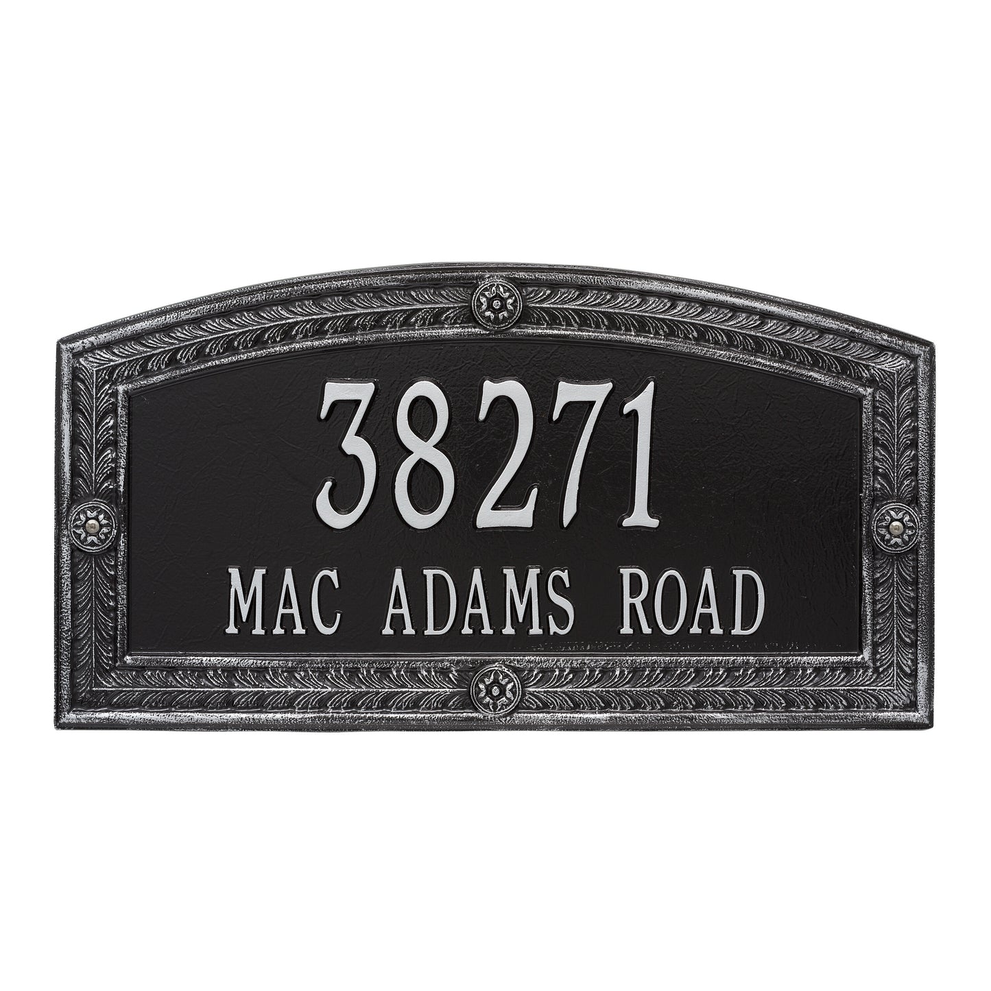 Whitehall Products Personalized Hamilton Estate Wall Plaque Two Line Bronze/verdigris