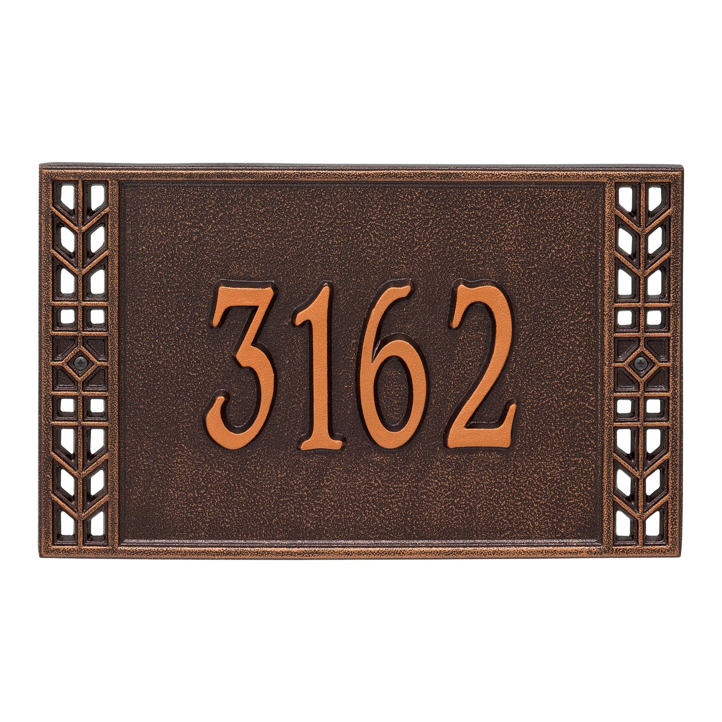 Whitehall Products Personalized Boston Standard Wall Plaque One Line Black/gold