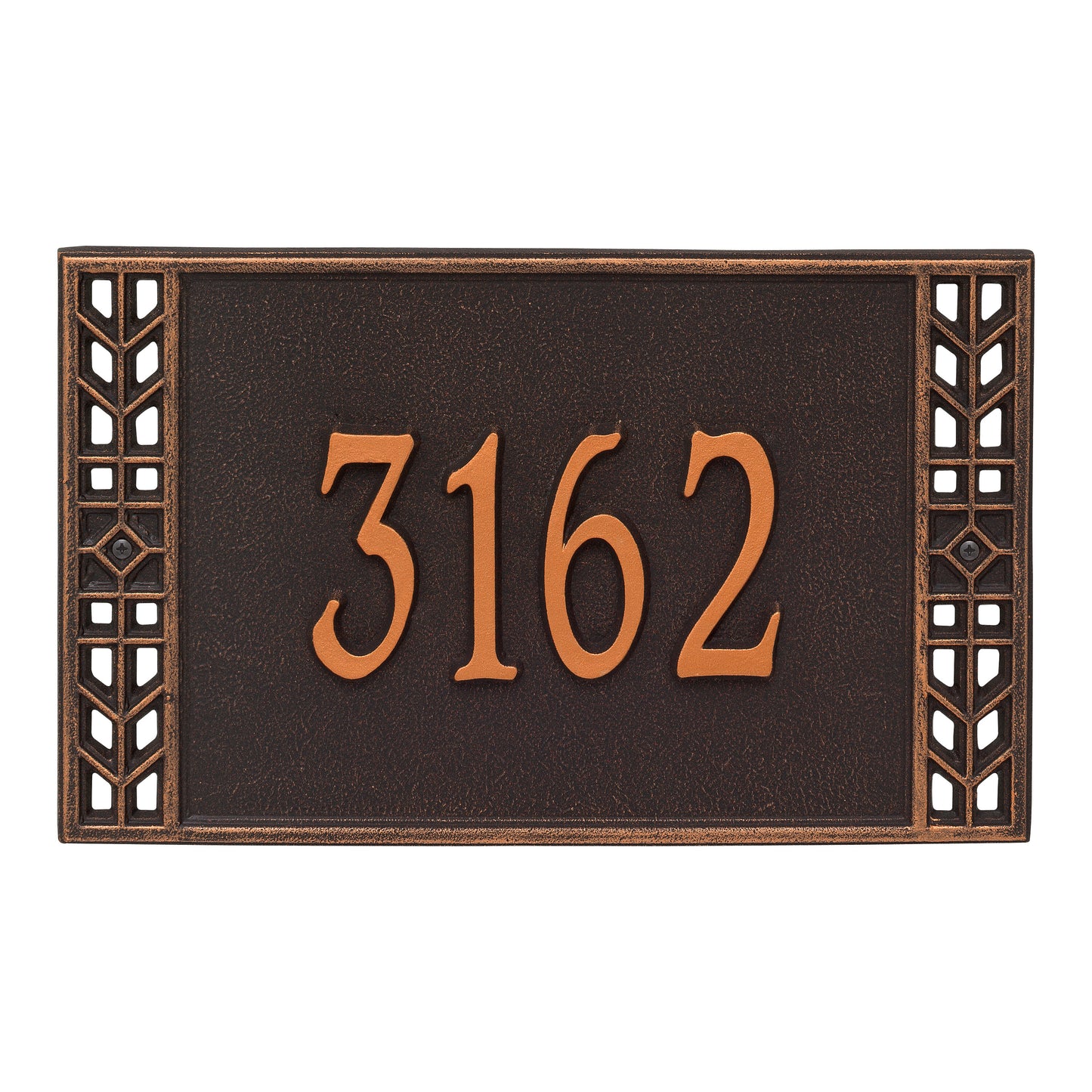 Whitehall Products Personalized Boston Standard Wall Plaque One Line Bronze/gold