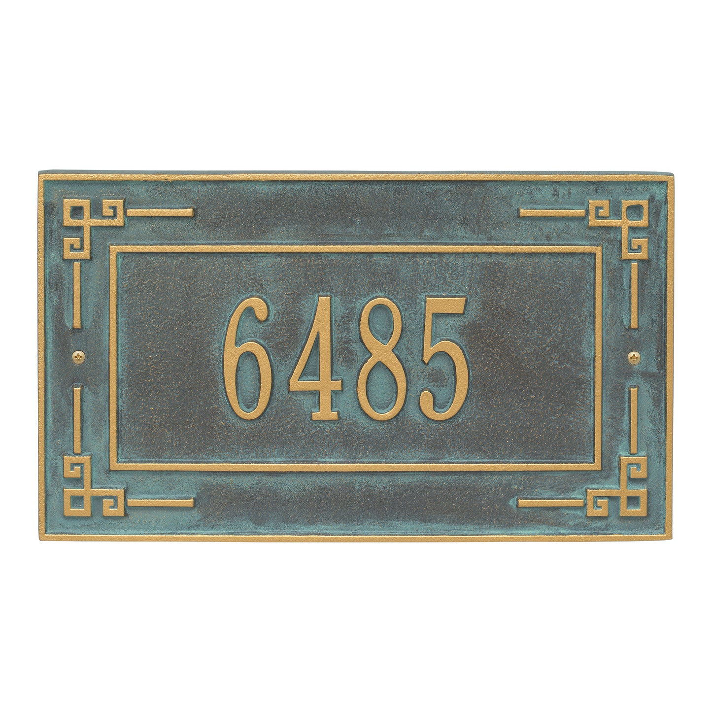 Whitehall Products Personalized Key Corner Standard Wall Plaque One Line Oil Rubbed Bronze