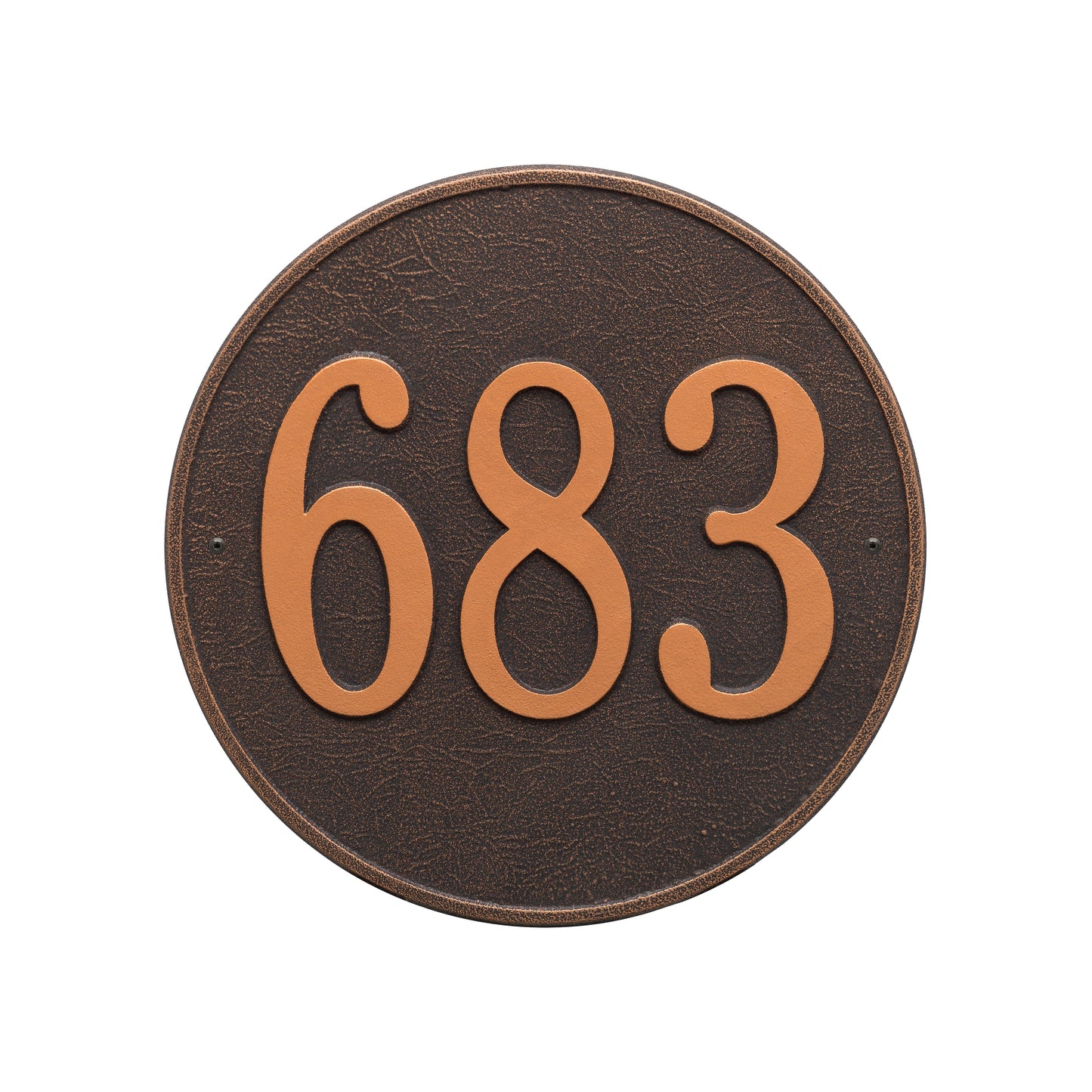 Whitehall Products Round 15 Diameter Wall Plaque One Line