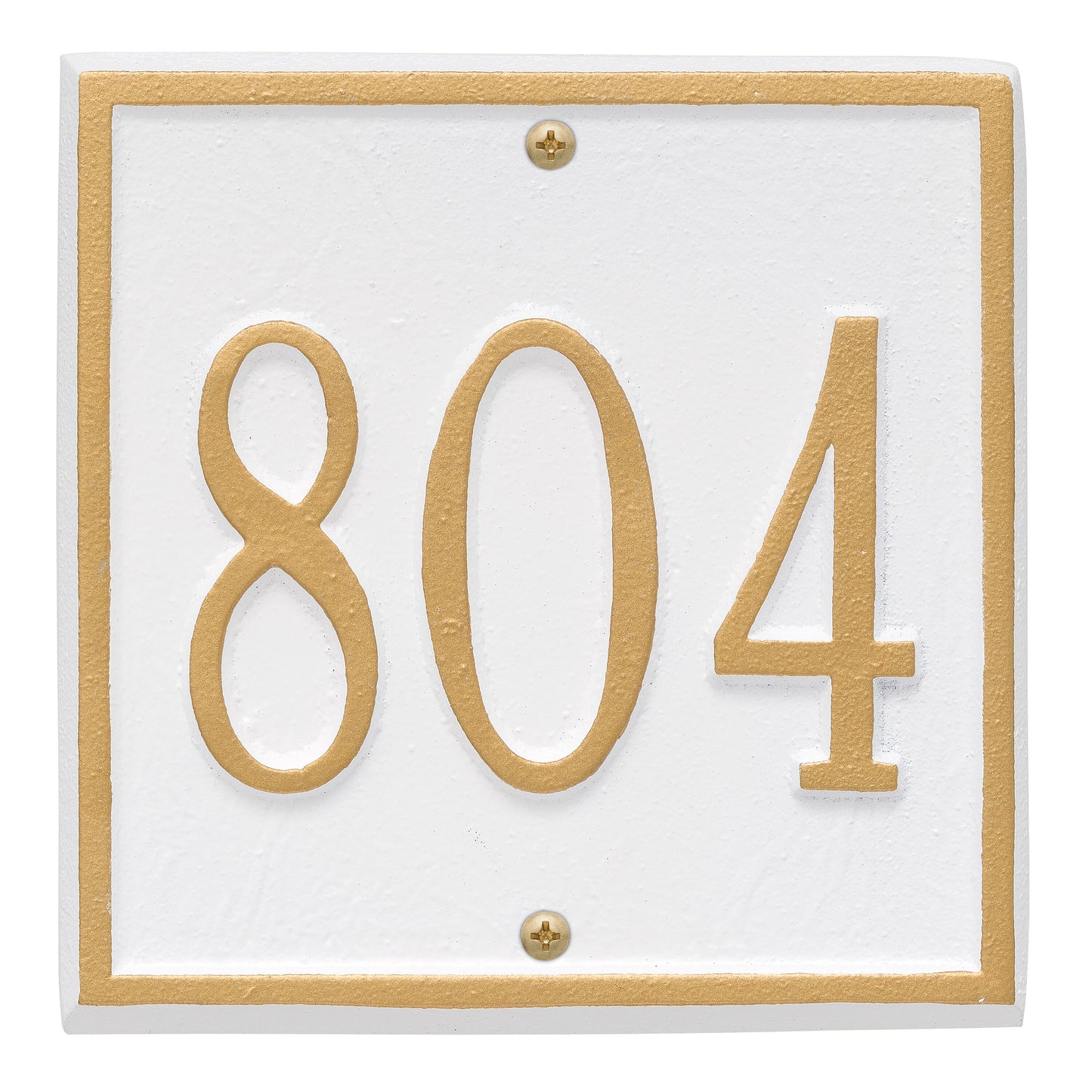 Whitehall Products Personalized Square Petite Wall Plaque One Line