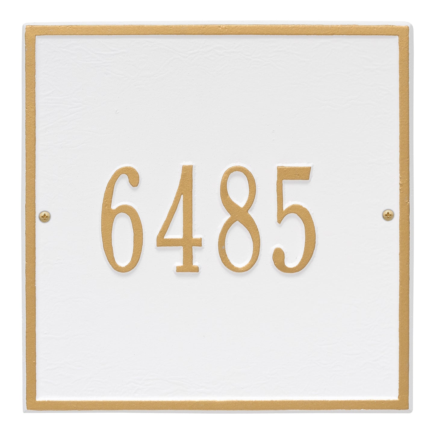 Whitehall Products Personalized Square Standard Wall Plaque One Line