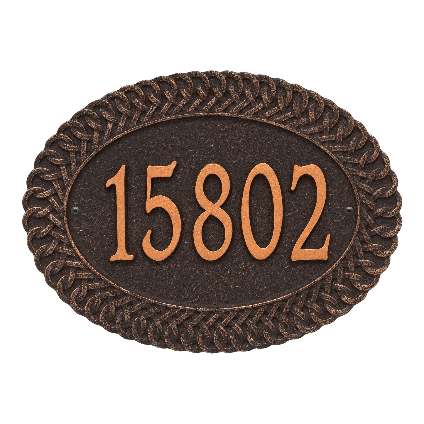 Whitehall Products Personalized Chartwell Standard Wall Plaque One Line Bronze/gold