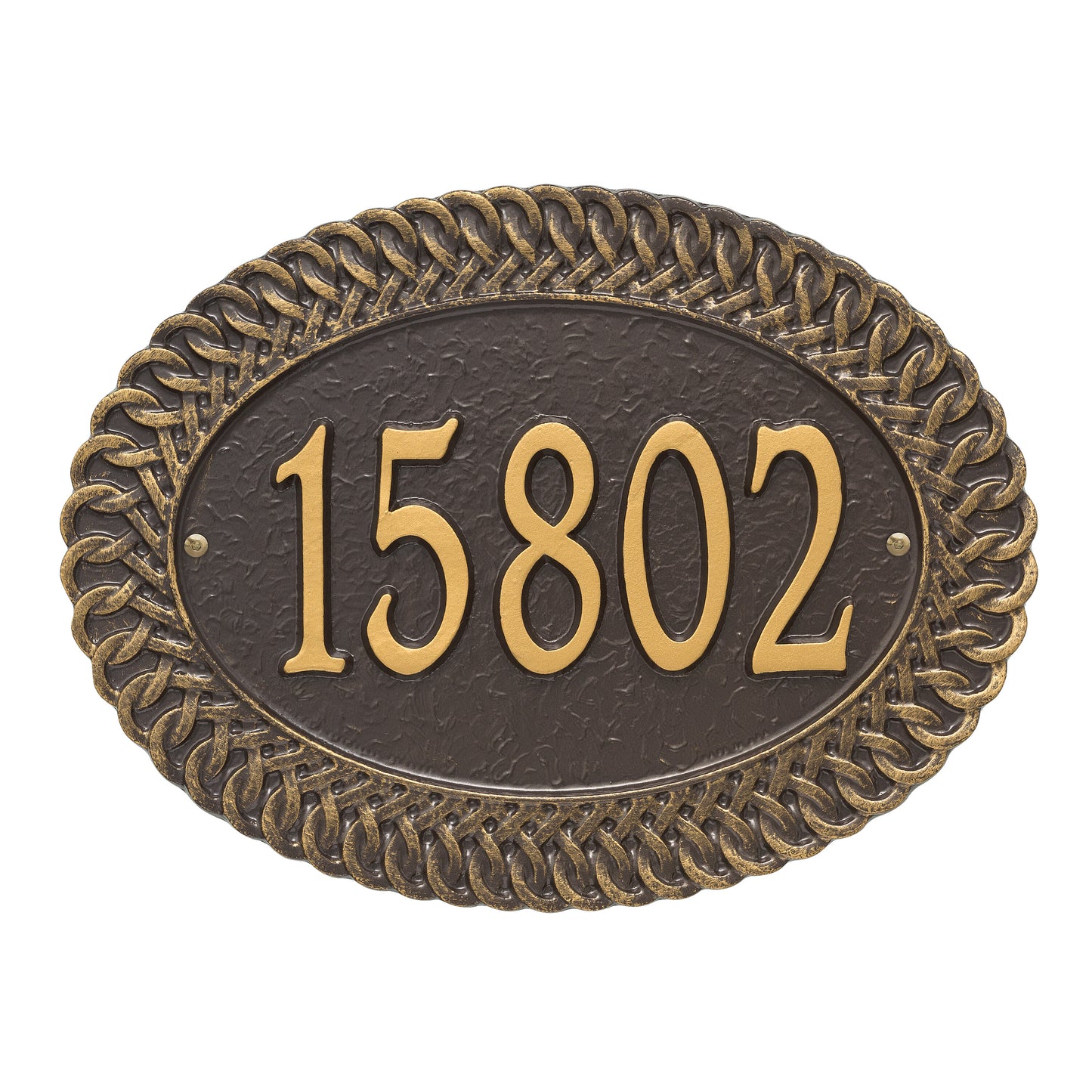 Whitehall Products Personalized Chartwell Standard Wall Plaque One Line