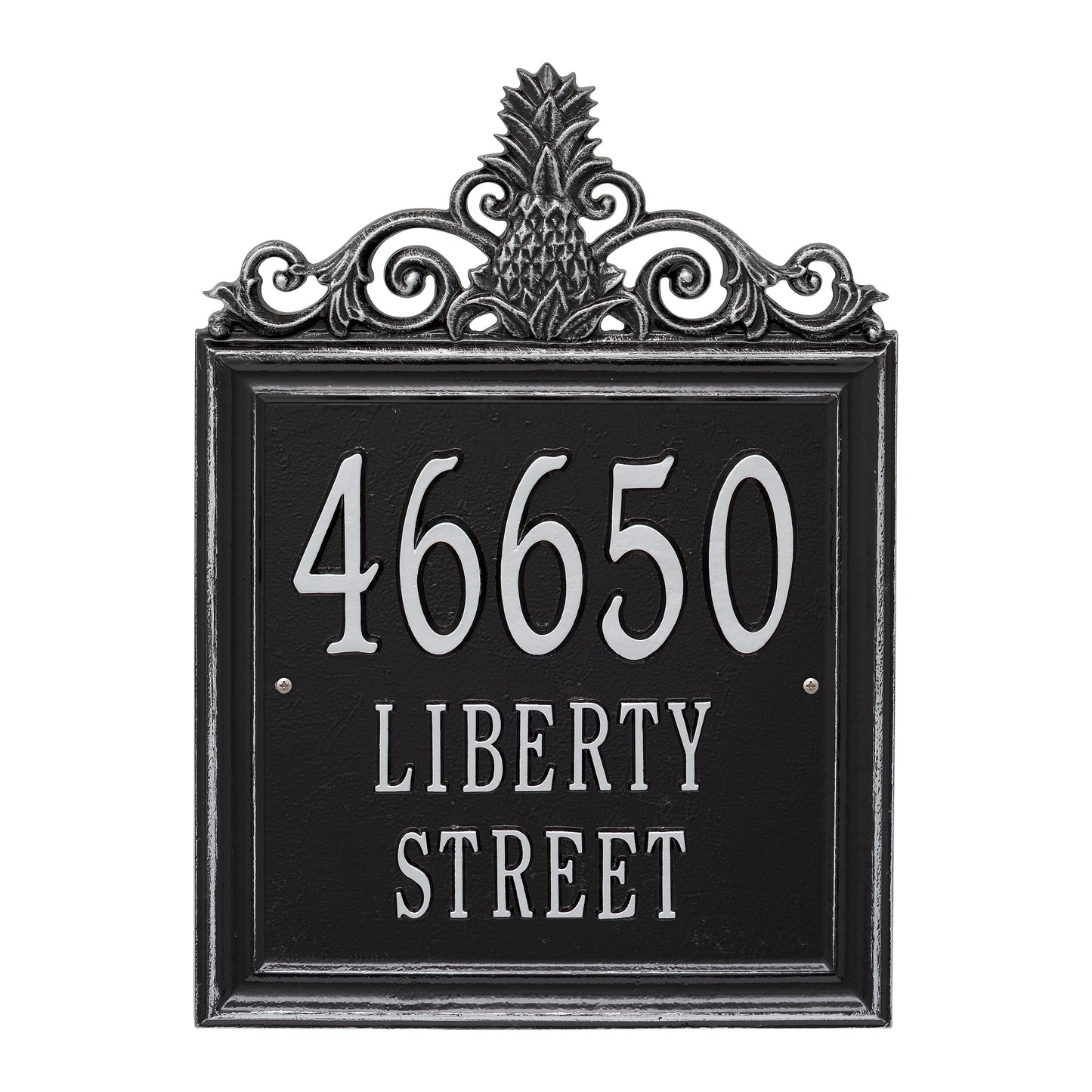 Whitehall Products Personalized Lanai Estate Wall Plaque Three Line Bronze/verdigris